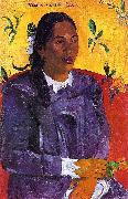 Paul Gauguin Vahine No Te Tiare oil on canvas